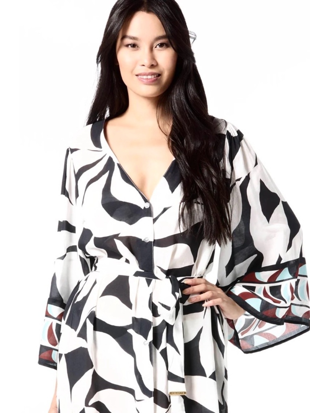 NWT!!! Beach Swimsuit Cover up / Size Sm/Med, FITS 6/8/10 Vince Camuto Orig $150